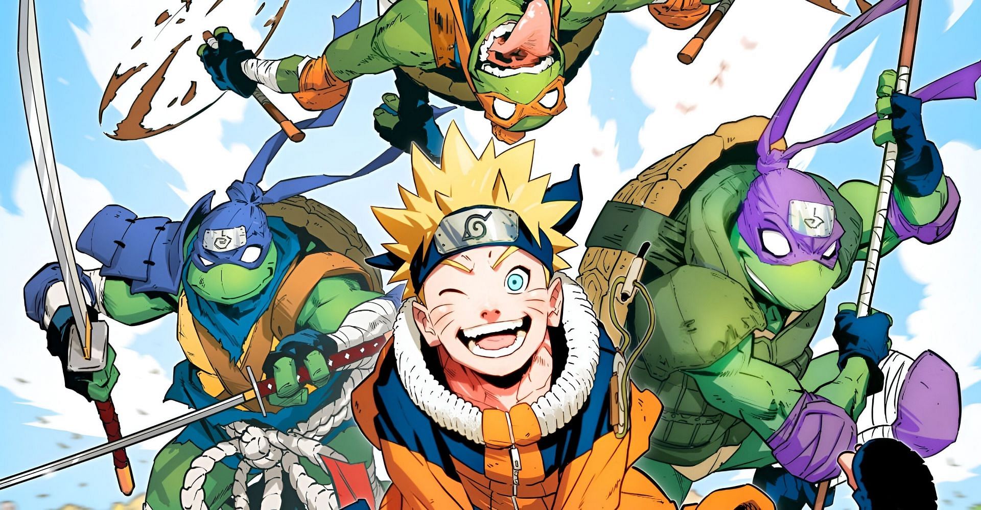 Naruto X Teenage Mutant Ninja Turtles crossover comic set to release in November 2024