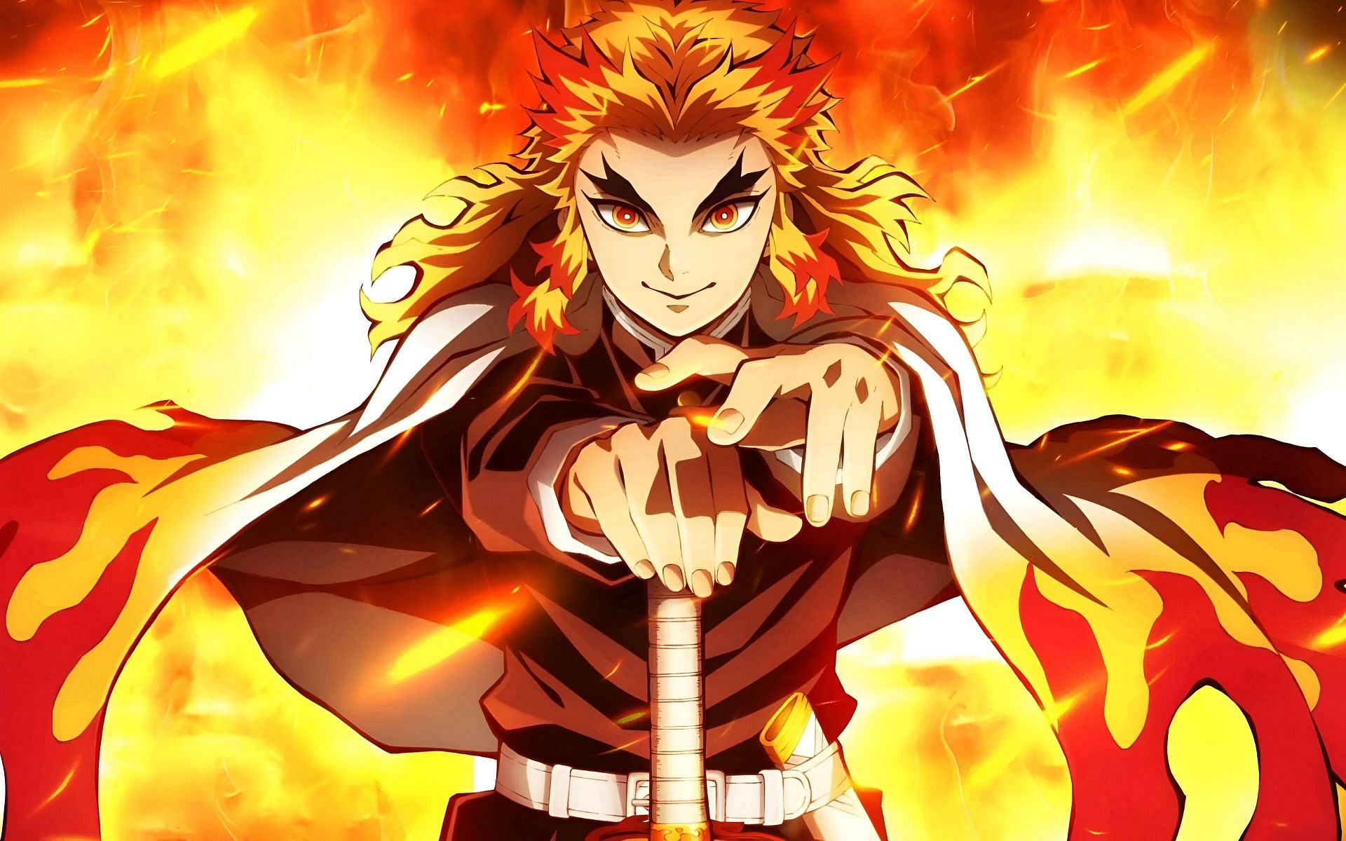 Rengoku as seen in the anime film (Image via Ufotable)