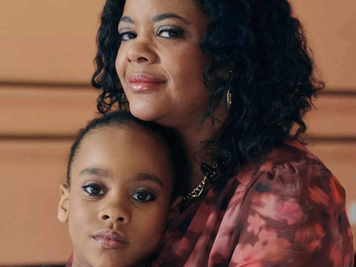 Leilah Bell (10) of Dance Moms: A New Era and Mom, Leslie (Image Courtesy of A+E Networks/Heather Sten)