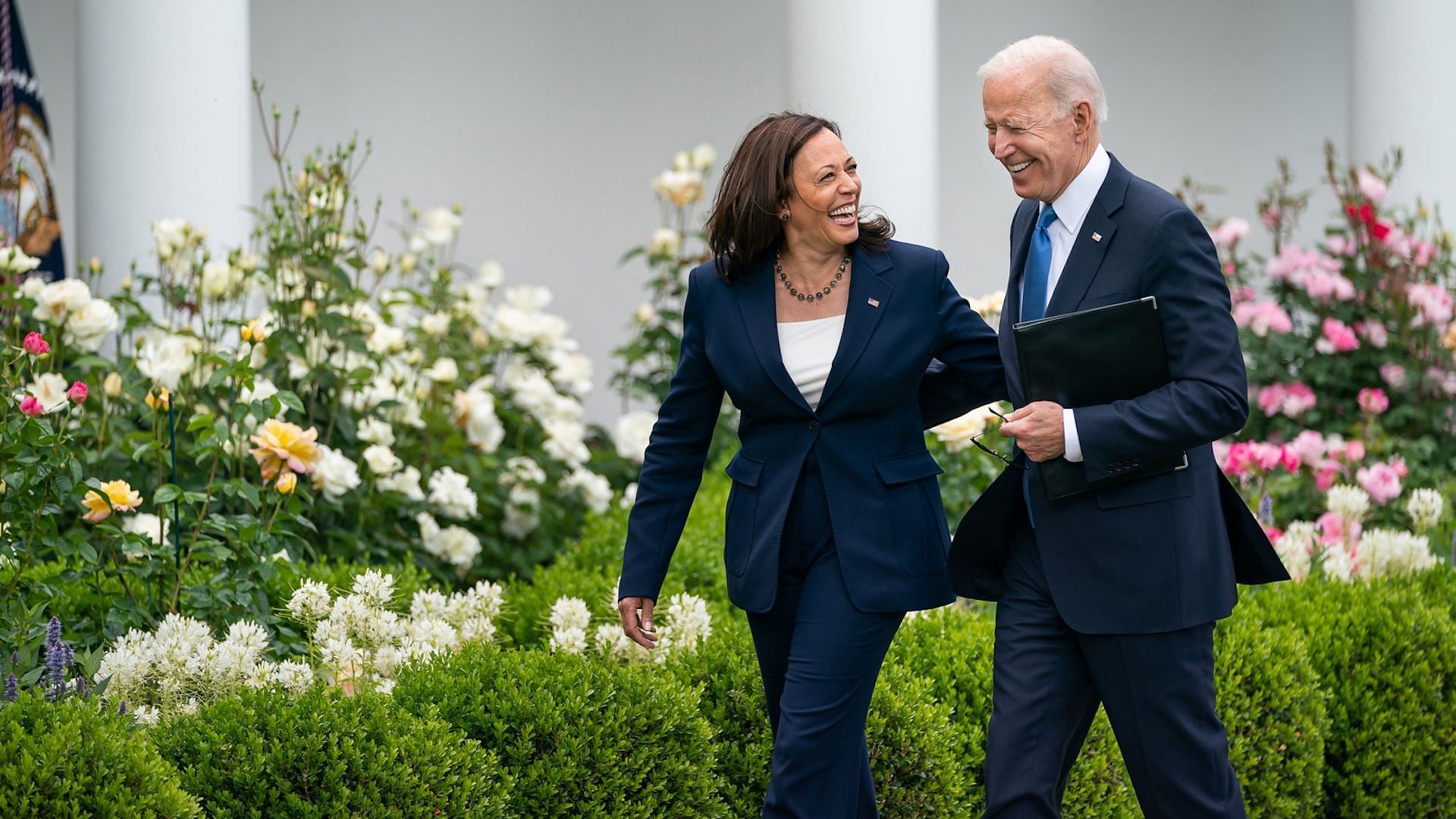 President Joe Biden and Vice President Kamala Harris (Image via X/@JoeBiden)