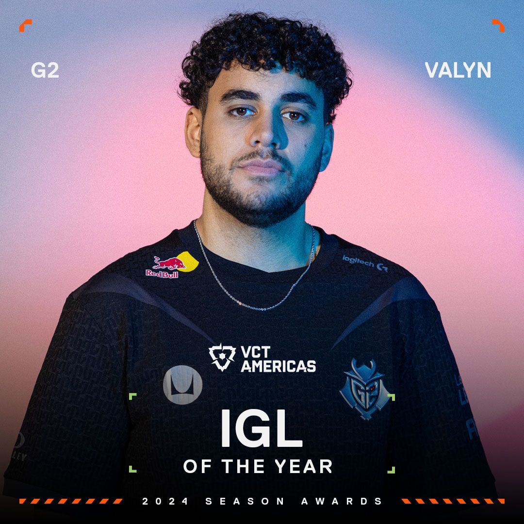 Valyn is the winner of the IGL of the Year award (Image via Riot Games)