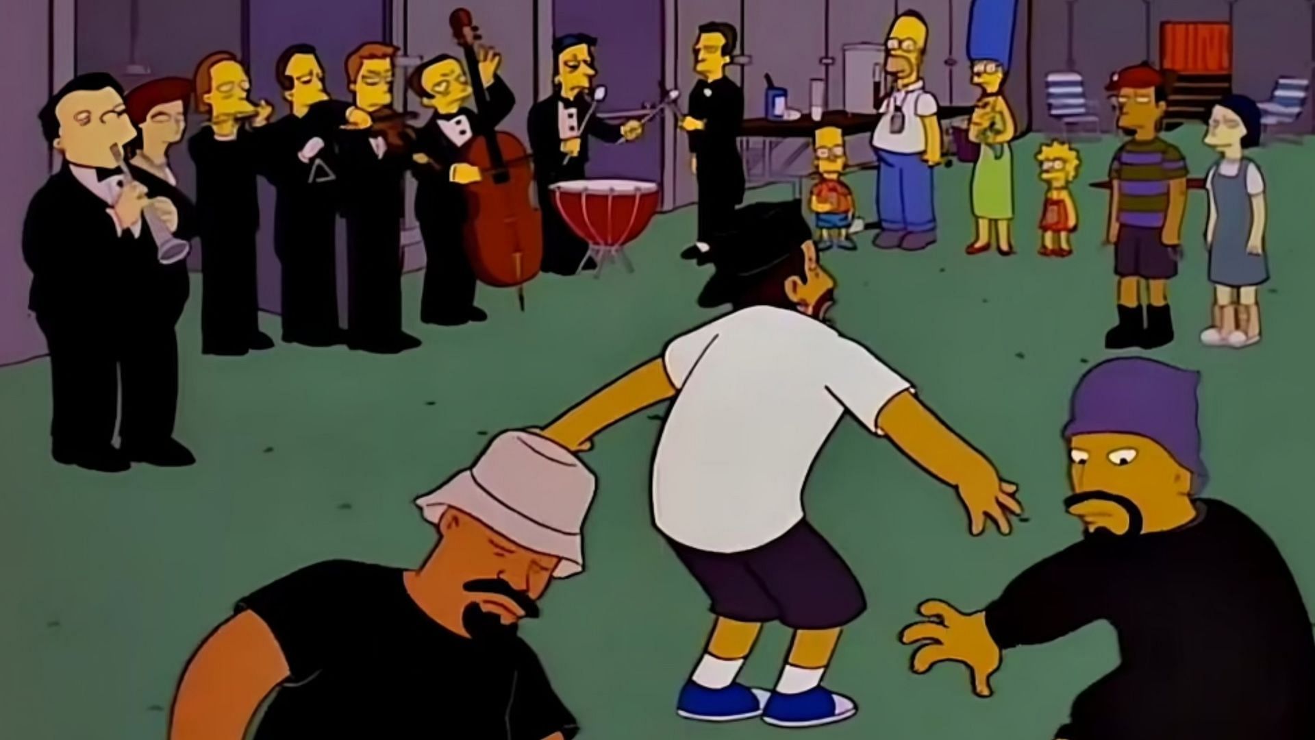 The groups are making The Simpsons&#039; joke come true (Image via 20th Century Fox)