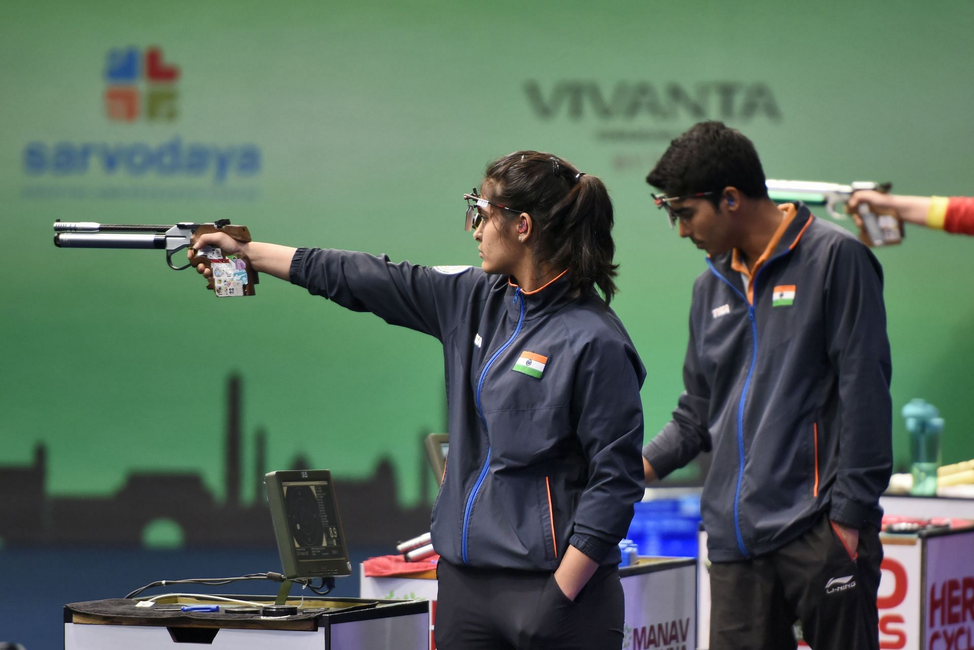 Manu Bhaker has already bagged a medal in the Individual bronze medal in the 10m Air Pistol.