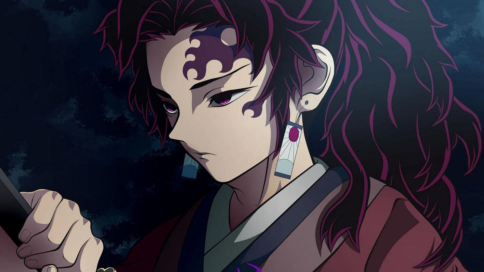 Yoriichi Tsugikuni as shown in the anime series (Image via Studio Ufotable)