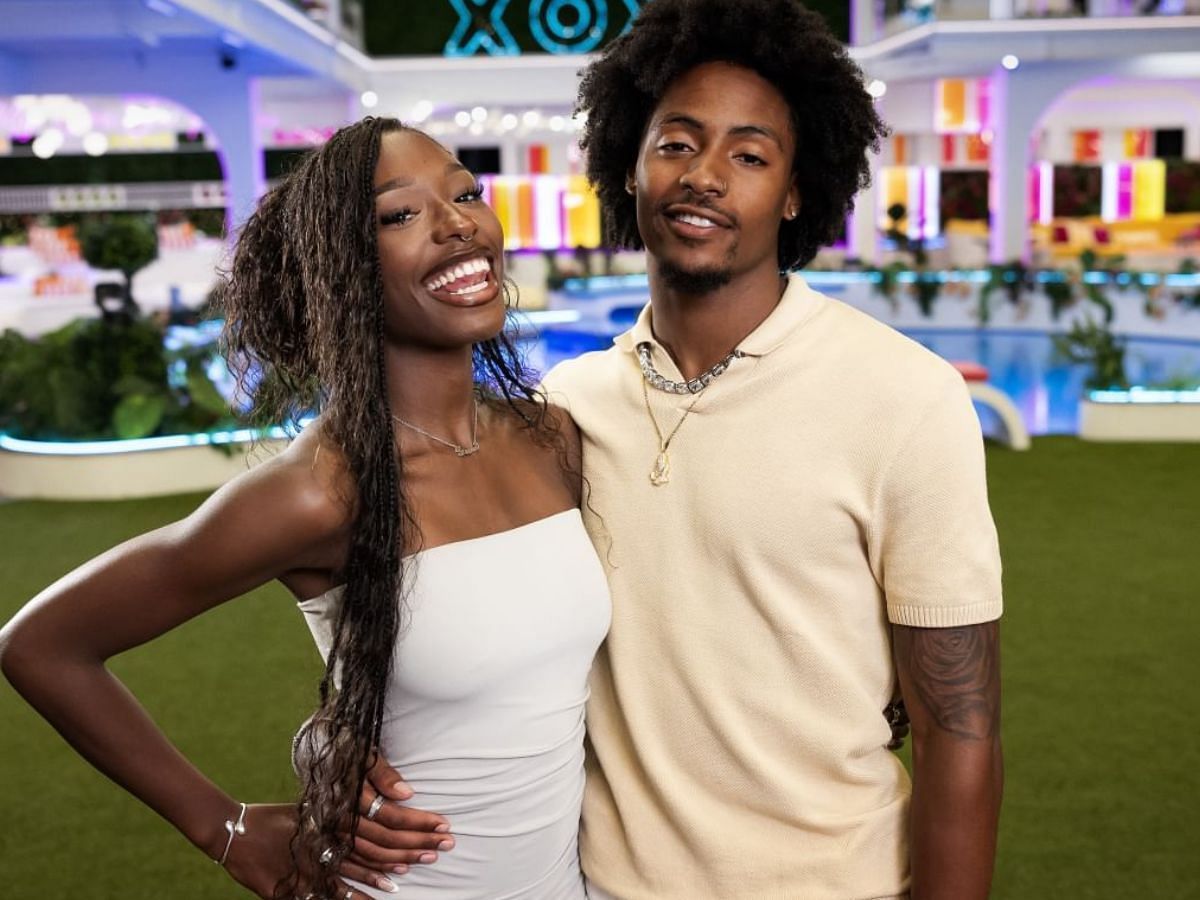 Serena and Kordell from Love Island USA season 6 (Image via Instagram/@loveislandusa)