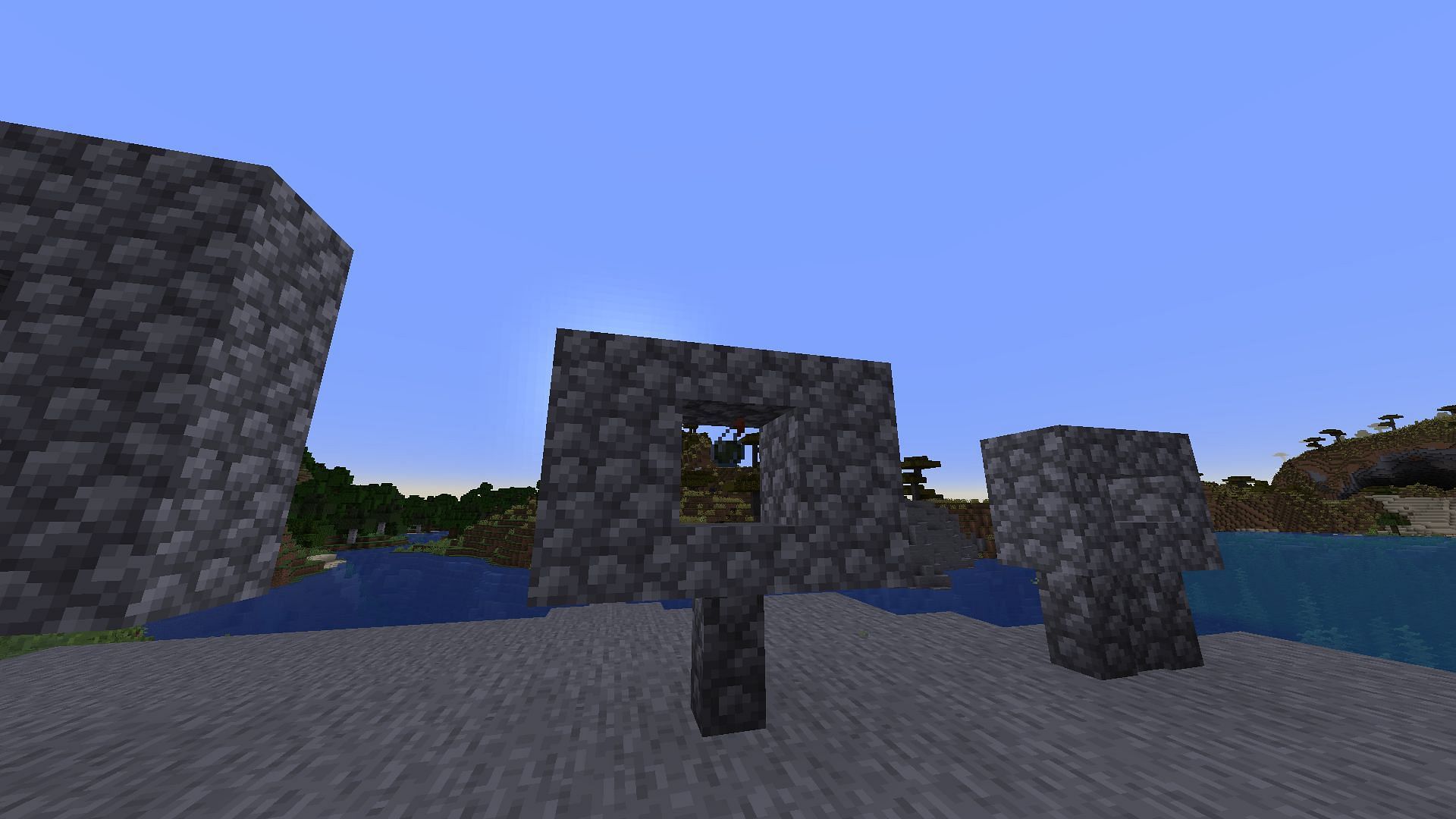 Throwing potions well takes time to master, but there are ways to practice (Image via Mojang)