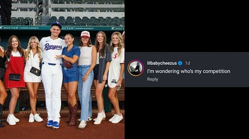 Cody Bellinger's wife teases Corey Seager (Madisyn Seager's IG)