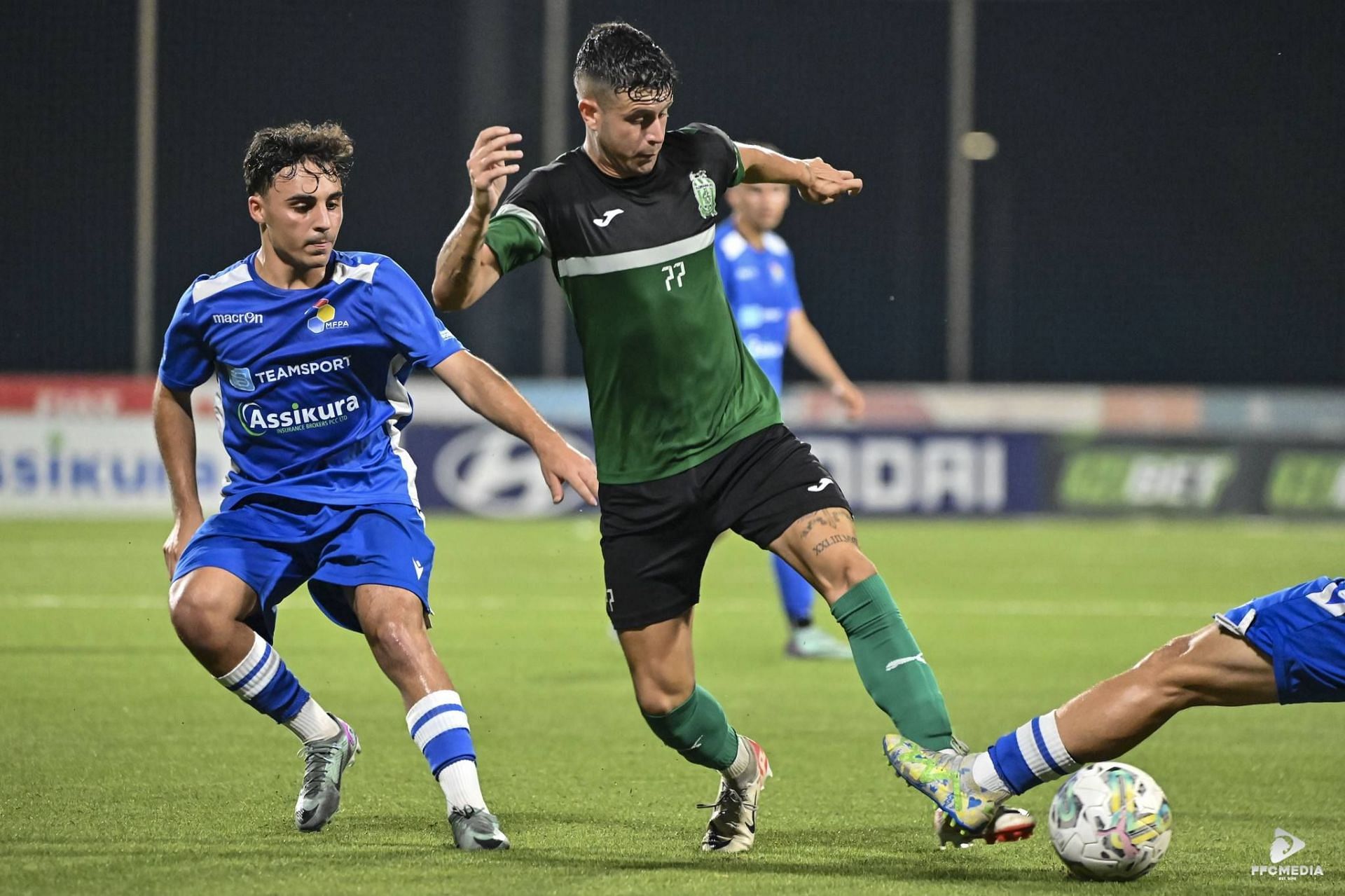 Floriana FC in a league encounter