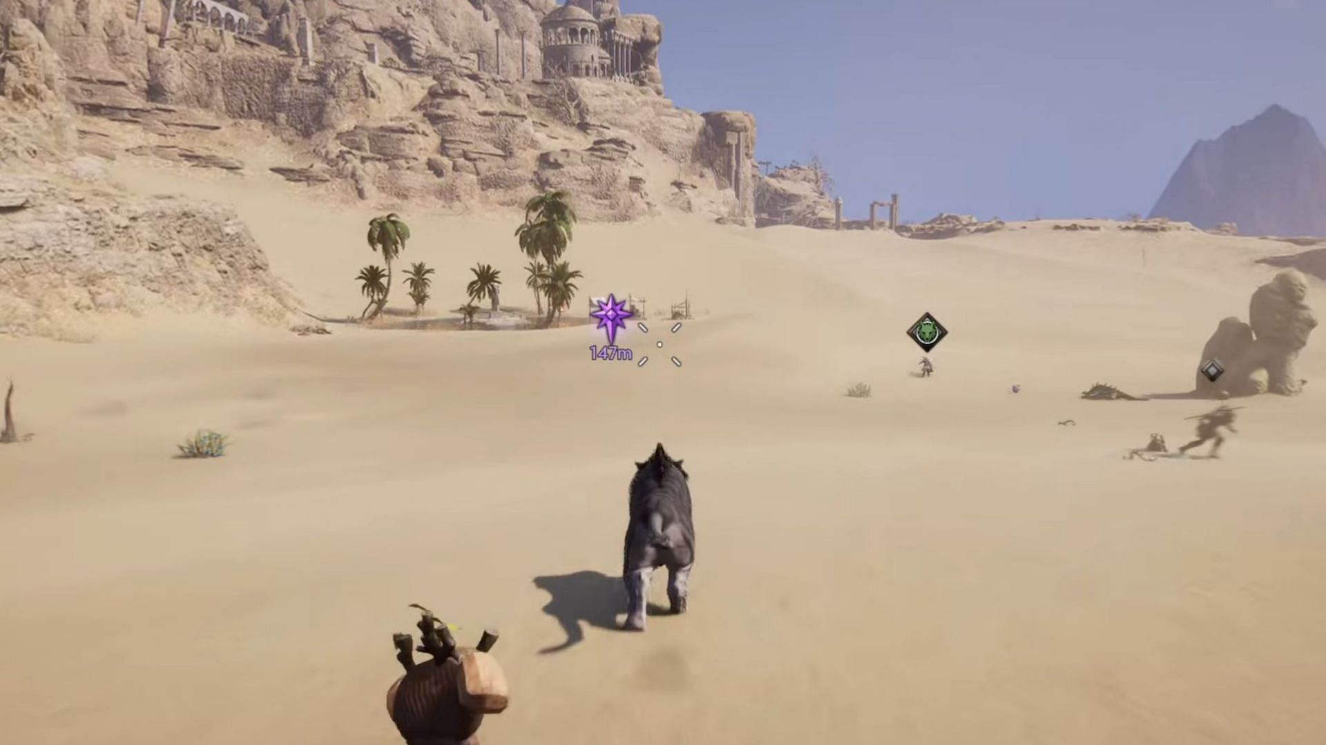 Follow the purple quest markers will get you through the main story (Image via NCSoft || YouTube, TagBackTV)