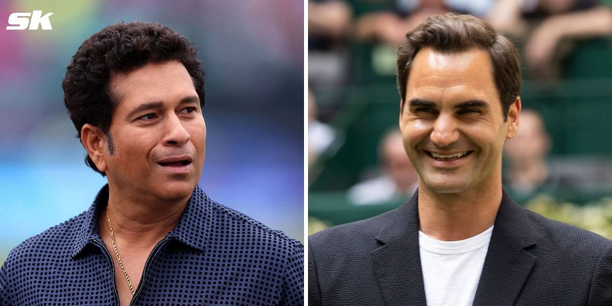 Sachin Tendulkar (L) and Roger Federer (R) (Source: Getty Images)