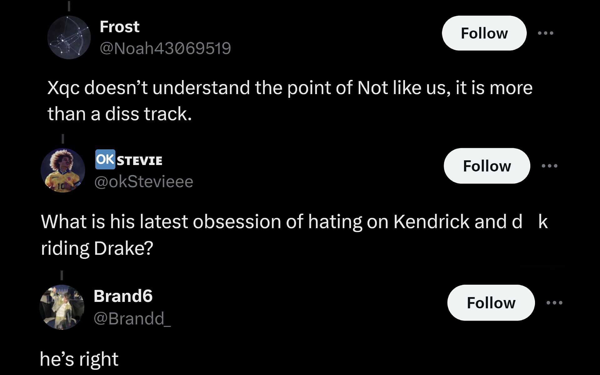 Fans react to the streamer&#039;s clip (Image via @iqkev/X)