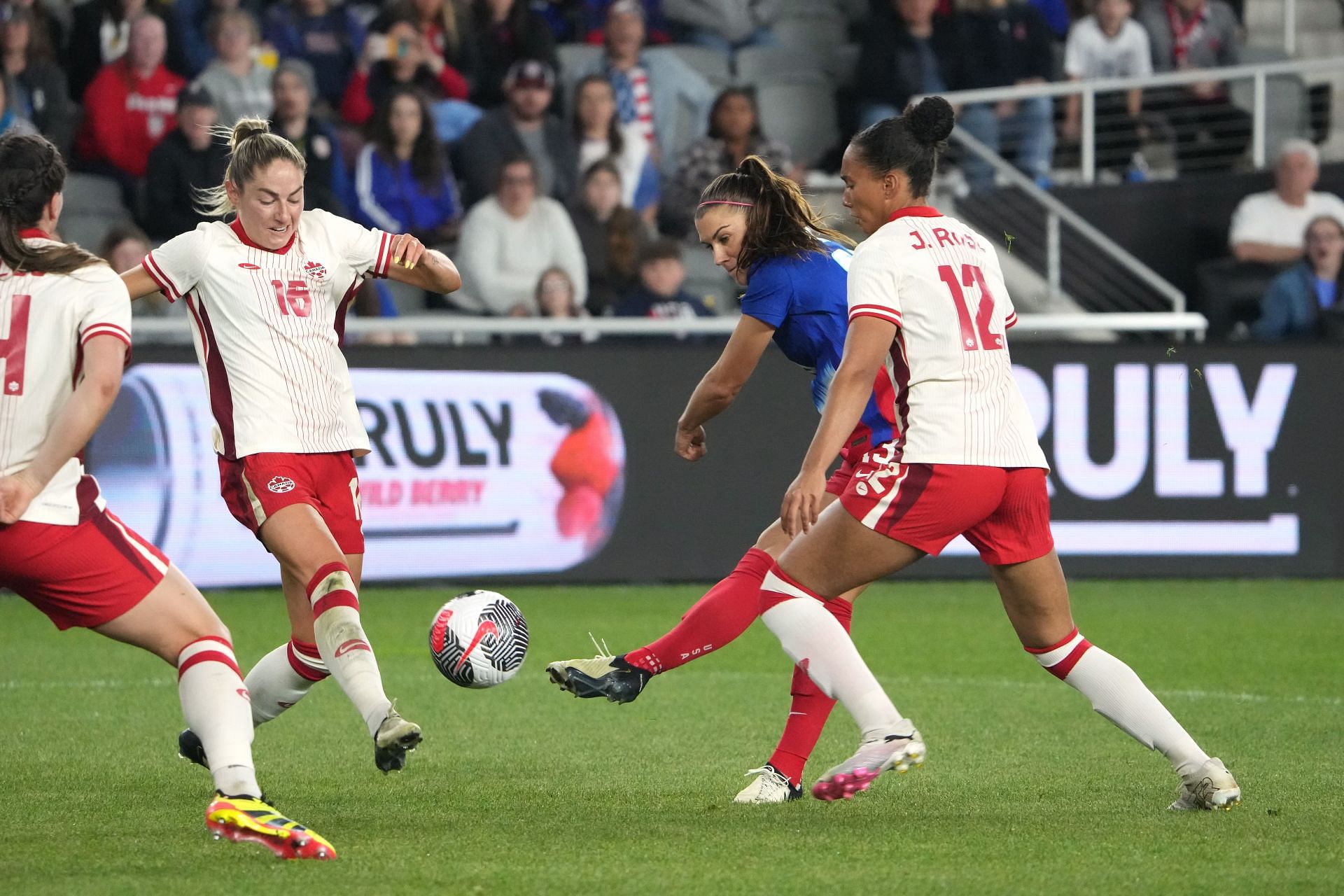 United States v Canada - 2024 SheBelieves Cup