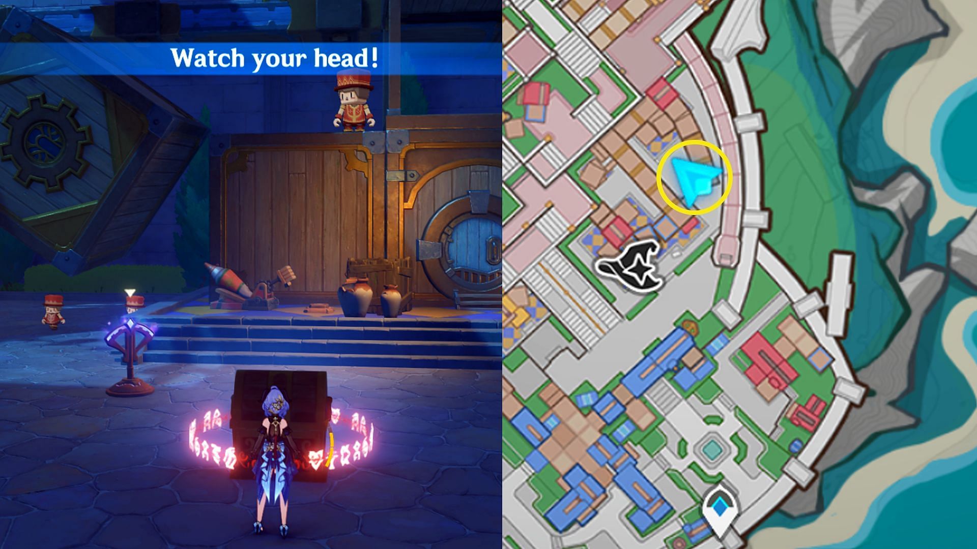 Location for the third puzzle (Image via HoYoverse)