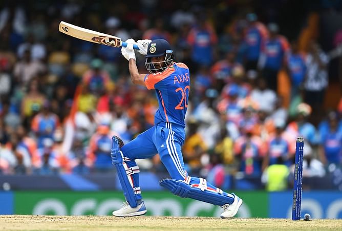"He told me, 'Axar pads pehen le'" - Axar Patel recalls being sent up the order during India vs South Africa T20 World Cup final