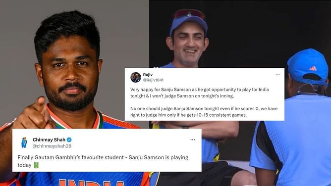 SL vs IND: आखिर वो दिन आ ही गया... संजू सैमसन प्लेइंग 11 में हुए शामिल, फैंस के बीच ख़ुशी की लहर; आईं जोरदार प्रतिक्रियाएं