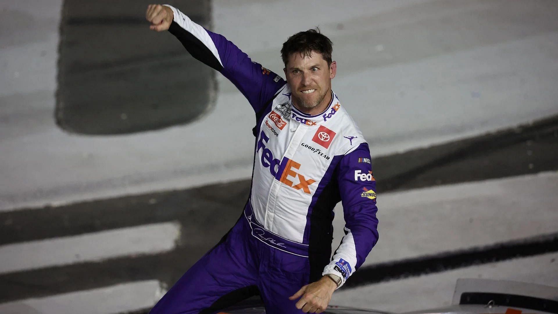 Denny Hamlin shed light on his negative image in NASCAR (Image Source: Getty)