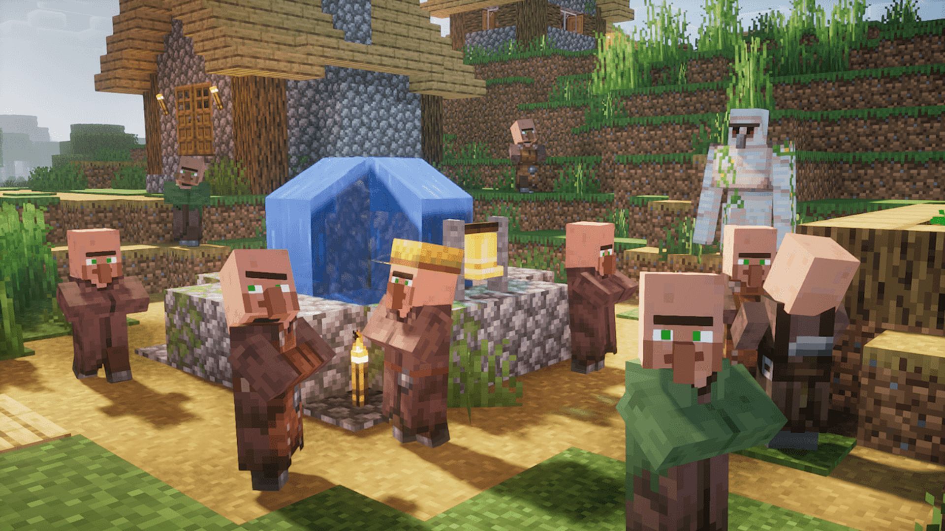 Resource packs like Fresh Animations became widely popular, giving Mojang strong competition (Image via CurseForge)