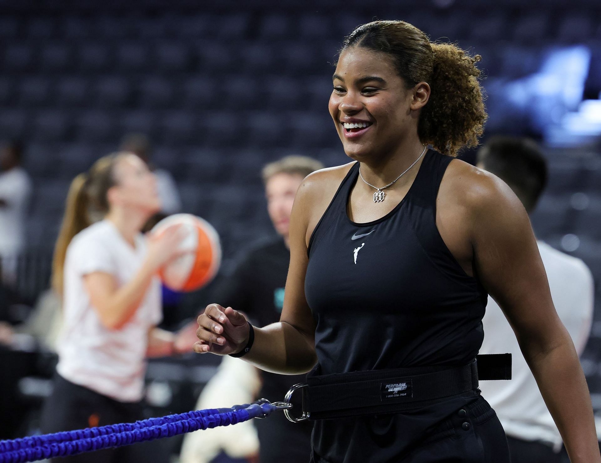 New York Liberty forward Nyara Sabally