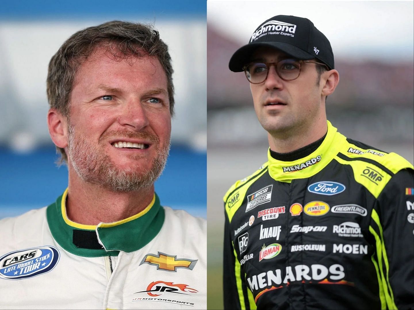 Dale Earnhardt Jr. and Austin Cindric (Image source Getty)