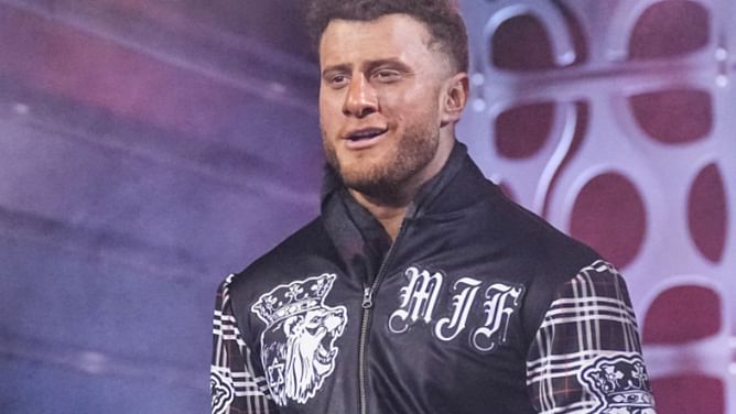 MJF dumps his AEW International Championship in the trash and unveils a brand new title