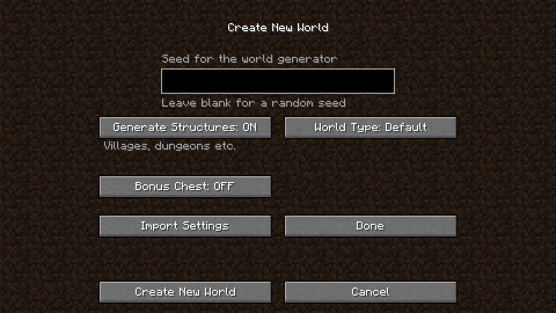 Before diving into a Minecraft speedrun, it&#039;s important to set the stage (Image via Mojang)