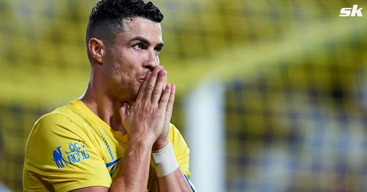 Cristiano Ronaldo in action for Al-Nassr