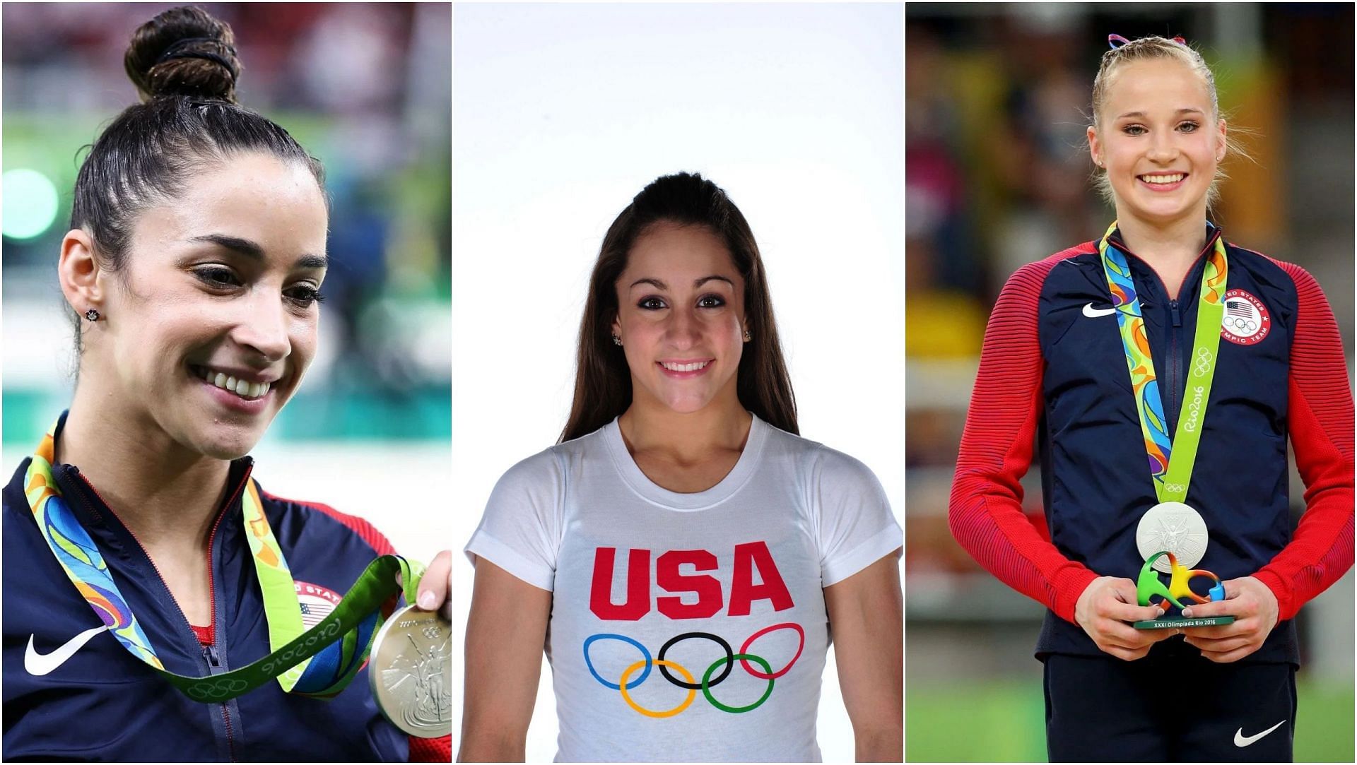 Aly Raisman, Madison Kocian and Jordyn Weiber