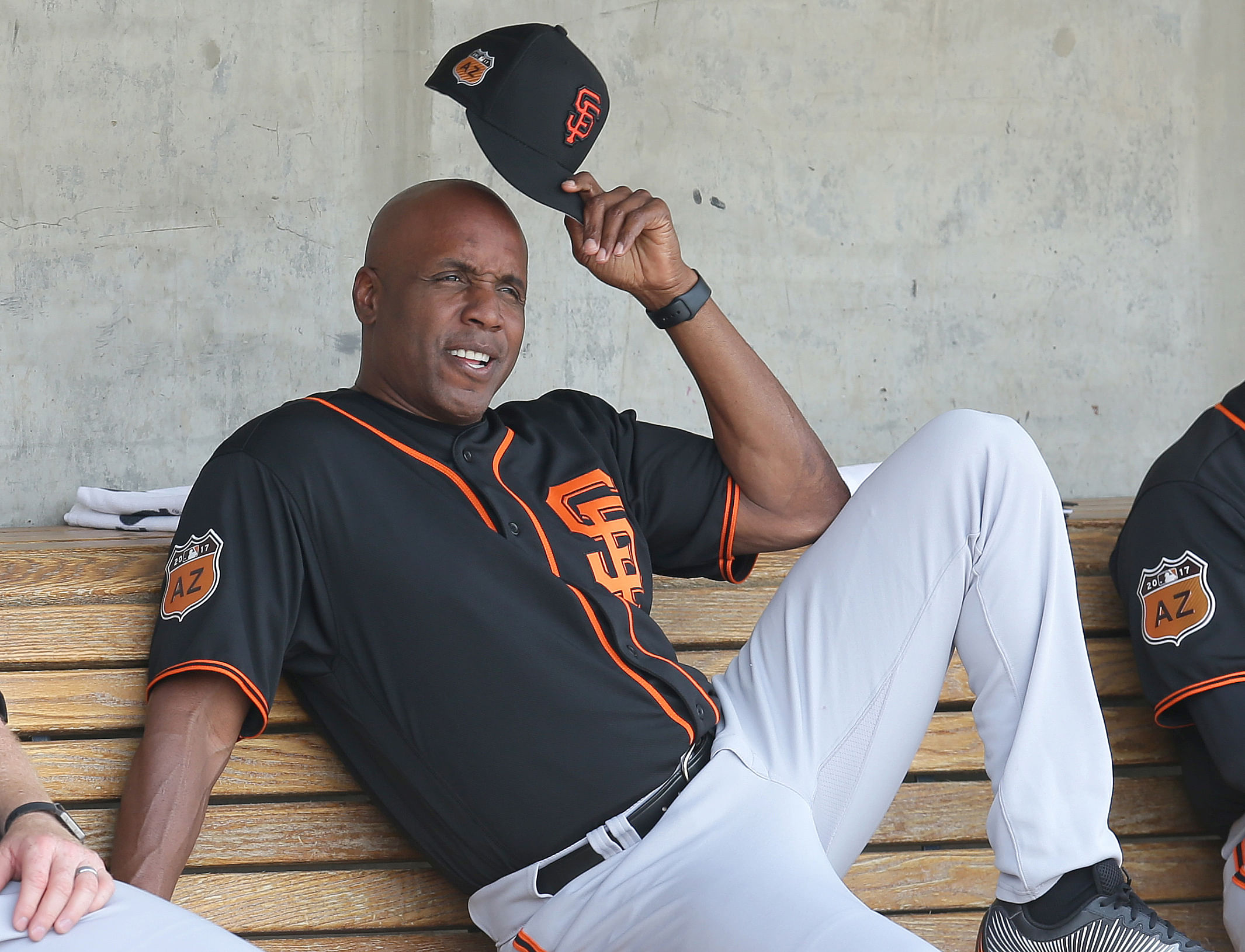 Bryce Harper had idolized Barry Bonds (in pic) when he was a youngster (Photo Credit: IMAGN)