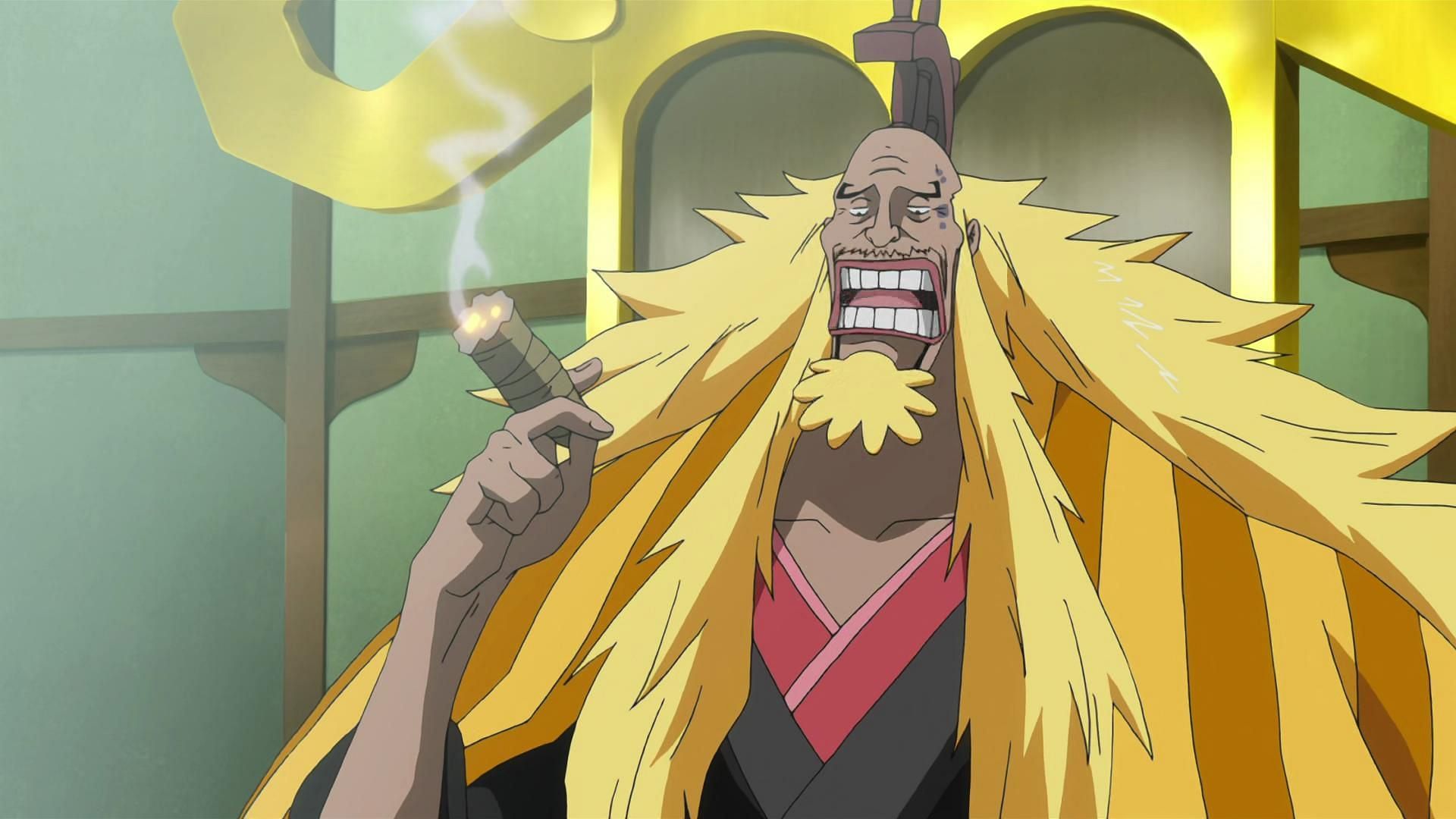 Shiki as seen in One Piece Film: Strong World (Image via Toei Animation)