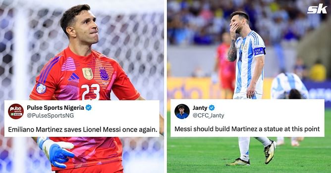 “Solidarity to Ronaldo”, “Martinez saves Messi” - X goes wild as Argentina reach Copa America semi-final despite Lionel Messi missing penalty