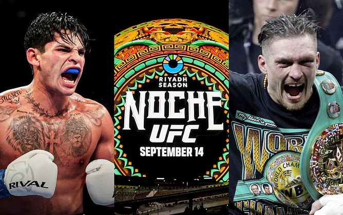 Ryan Garcia lashes out at Olympics, Riyadh Season Noche UFC full card revealed, Oleksandr Usyk challenges Conor McGregor: MMA News Roundup