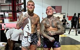 Jake Paul's sparring partner Jake Bostwick lauds former Disney star's "crazy" power, shares bold prediction for Mike Perry fight