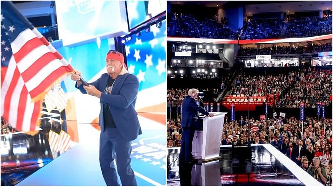 Eric Bischoff reacts to Hulk Hogan's viral speech for Donald Trump