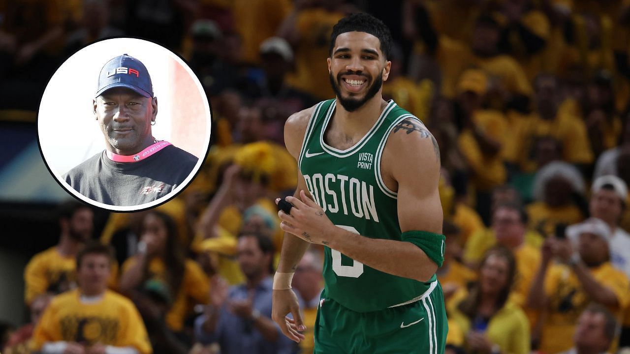 Jayson Tatum opens up on his relationship with Michael Jordan. (Photo: IMAGN)