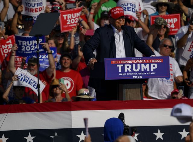 Donald Trump Holds A Campaign Rally In Butler, Pennsylvania