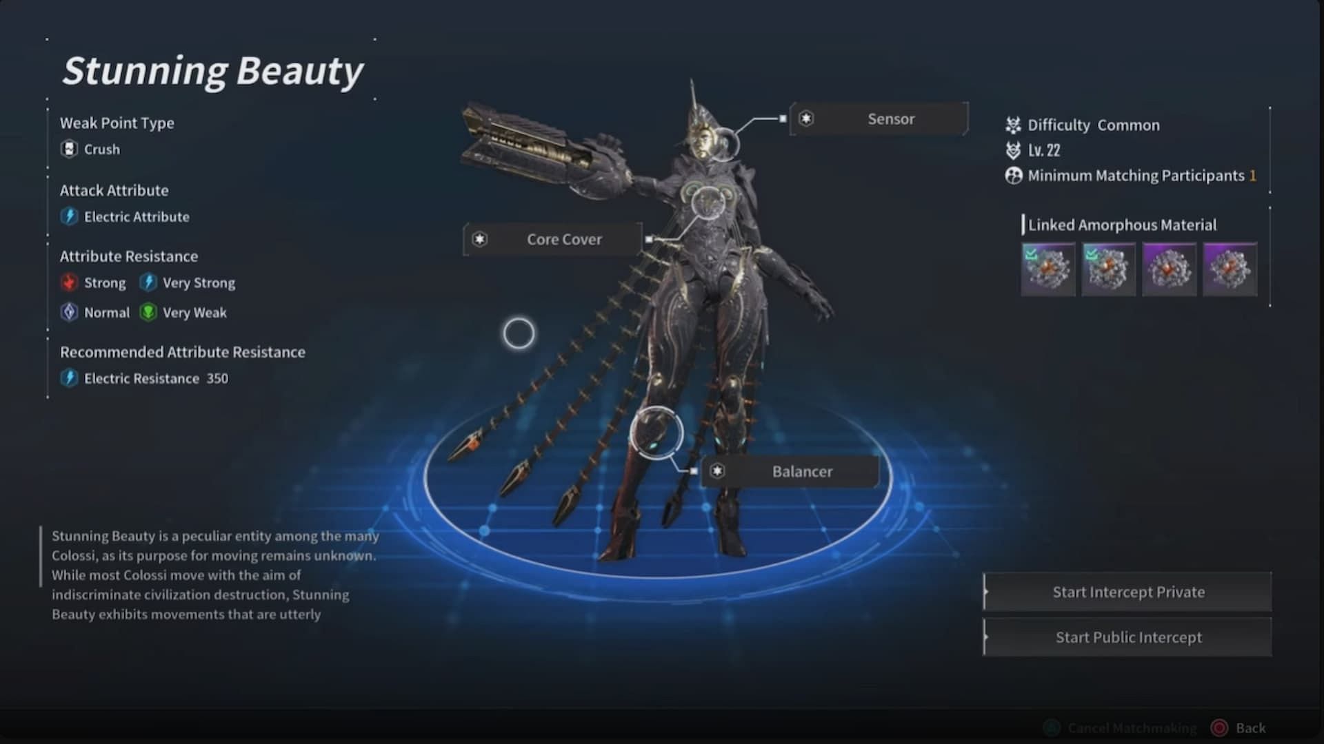 All Weaks Points of the Stunning Beauty in The First Descendant (Image via Nexon || Karpo Gaming/YouTube)