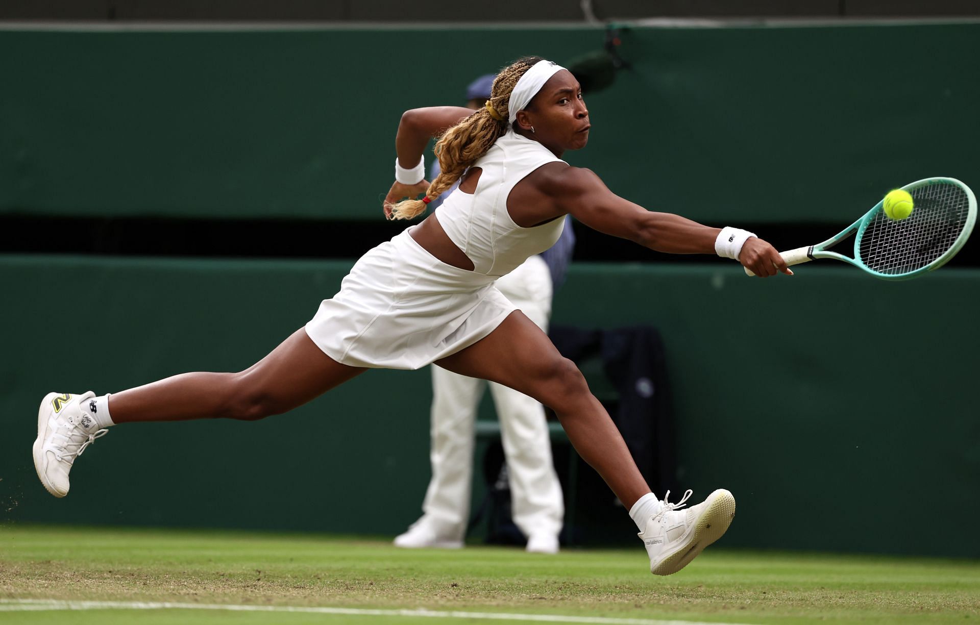 Coco Gauff at the Championships - Wimbledon 2024