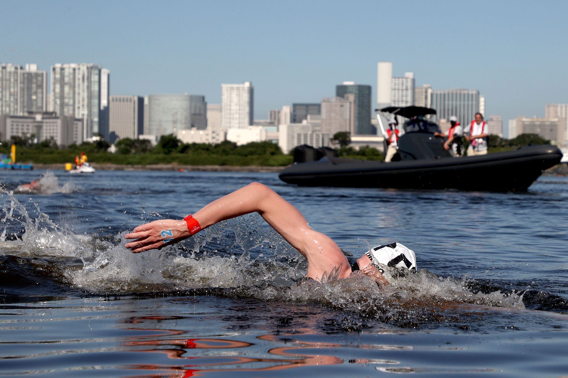 Florian Wellbrock of Germany in action at Tokyo Olympics [Image Source: Getty]