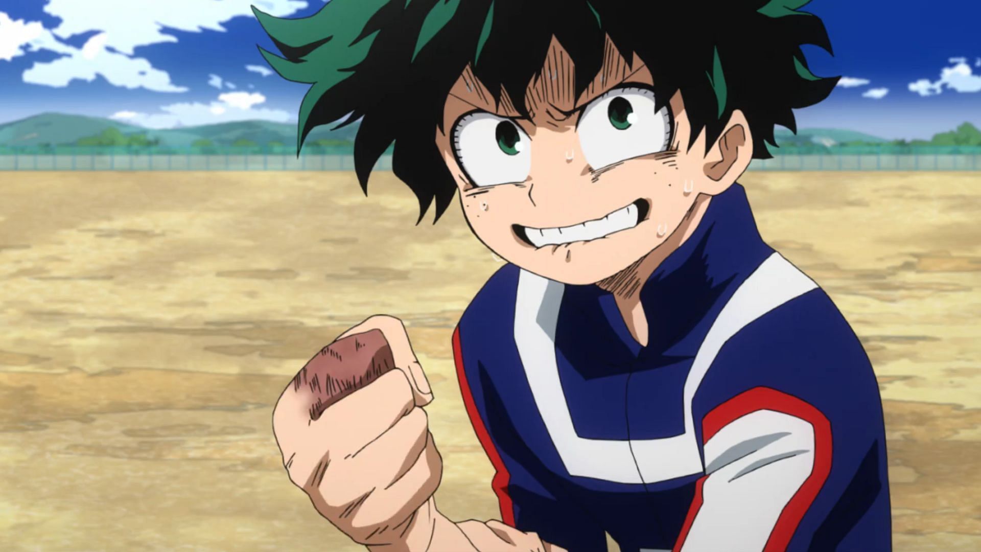 Focus could also return to protagonist Izuku &quot;Deku&quot; Midoriya in My Hero Academia chapter 427 (Image via BONES)