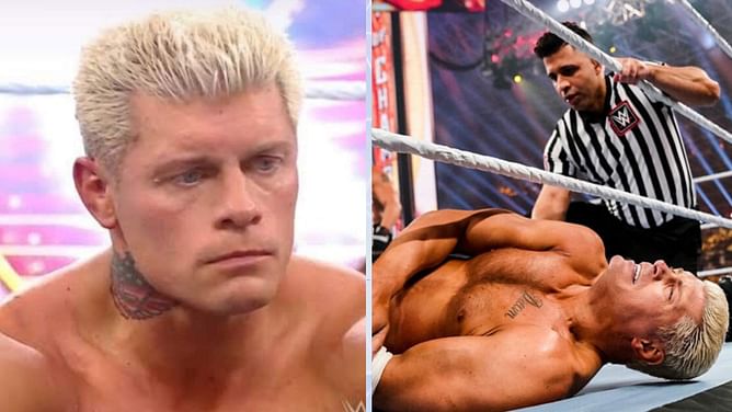 Undisputed WWE Champion Cody Rhodes pinned during Money in the Bank