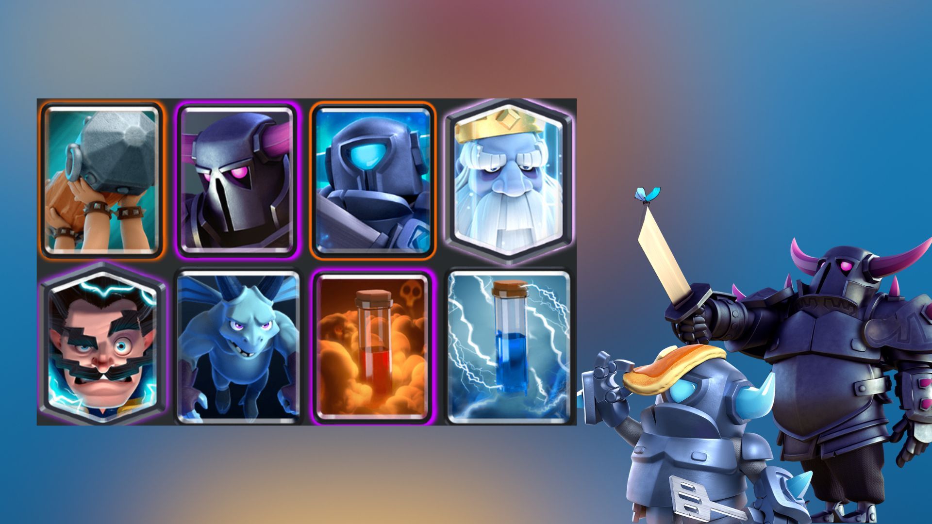 Duo Pekka Bridge Spam in Clash Royale (Image via Supercell)