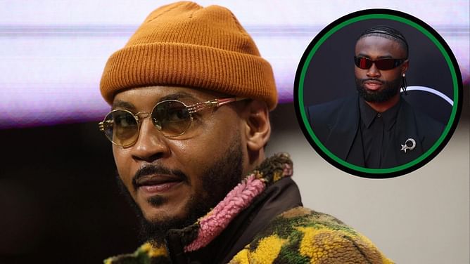 "That's the f**ked up part" - Carmelo Anthony slams Team USA's decision to snub Jaylen Brown