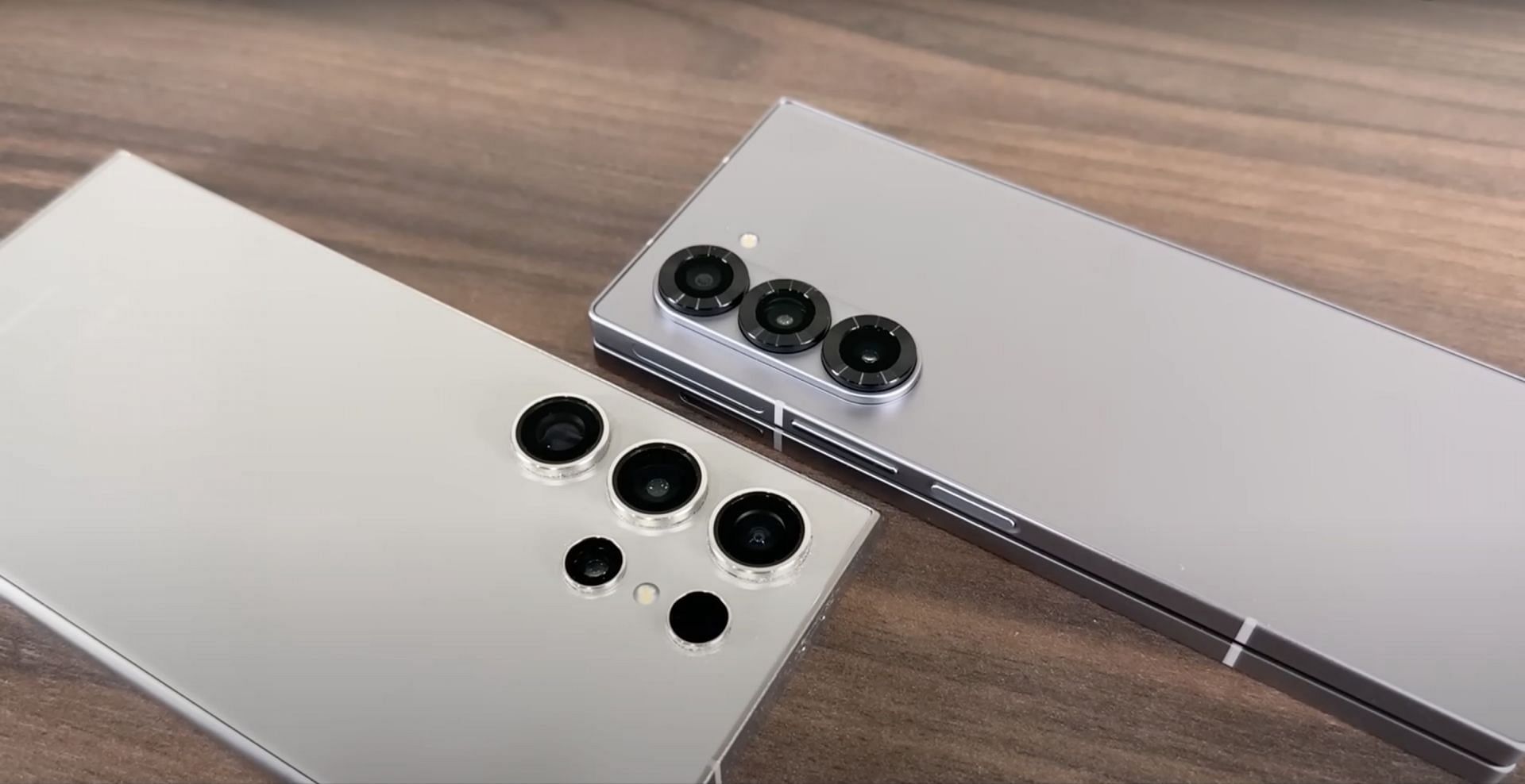 Samsung Galaxy Z Fold6 vs Samsung Galaxy S24 Ultra: The S24 Ultra has a high-resolution 200MP main camera sensor (Image via sakitech/YouTube)