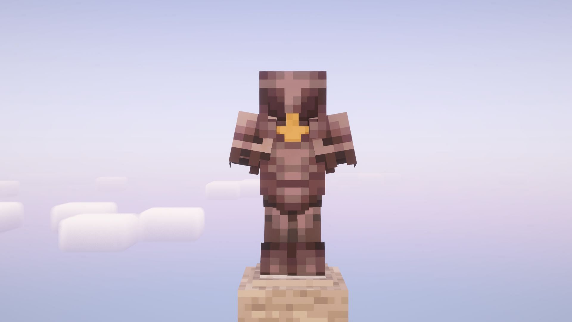 Netherite armor is the strongest in the game. (Image via Mojang Studios)