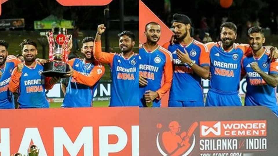 India won the series against Sri Lanka by 3-0 (Image: Instagram/indiancricketteam)