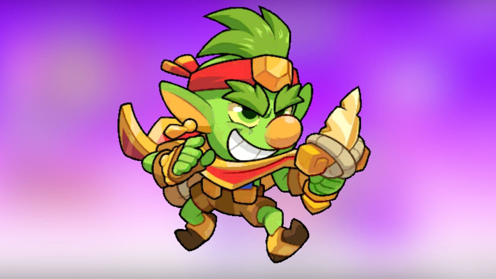 Goblin gives additional coins to build stronger squad (Image via SuperCell)