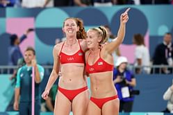103 straight match wins, 5-year gap and 90 minutes at Starbucks: How beach volleyball's Kelly Cheng & Sara Hughes returned to glory at Paris Olympics