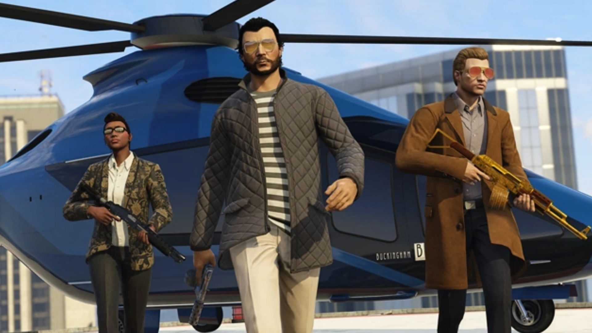 A CEO in Grand Theft Auto Online (Image via Rockstar Games)