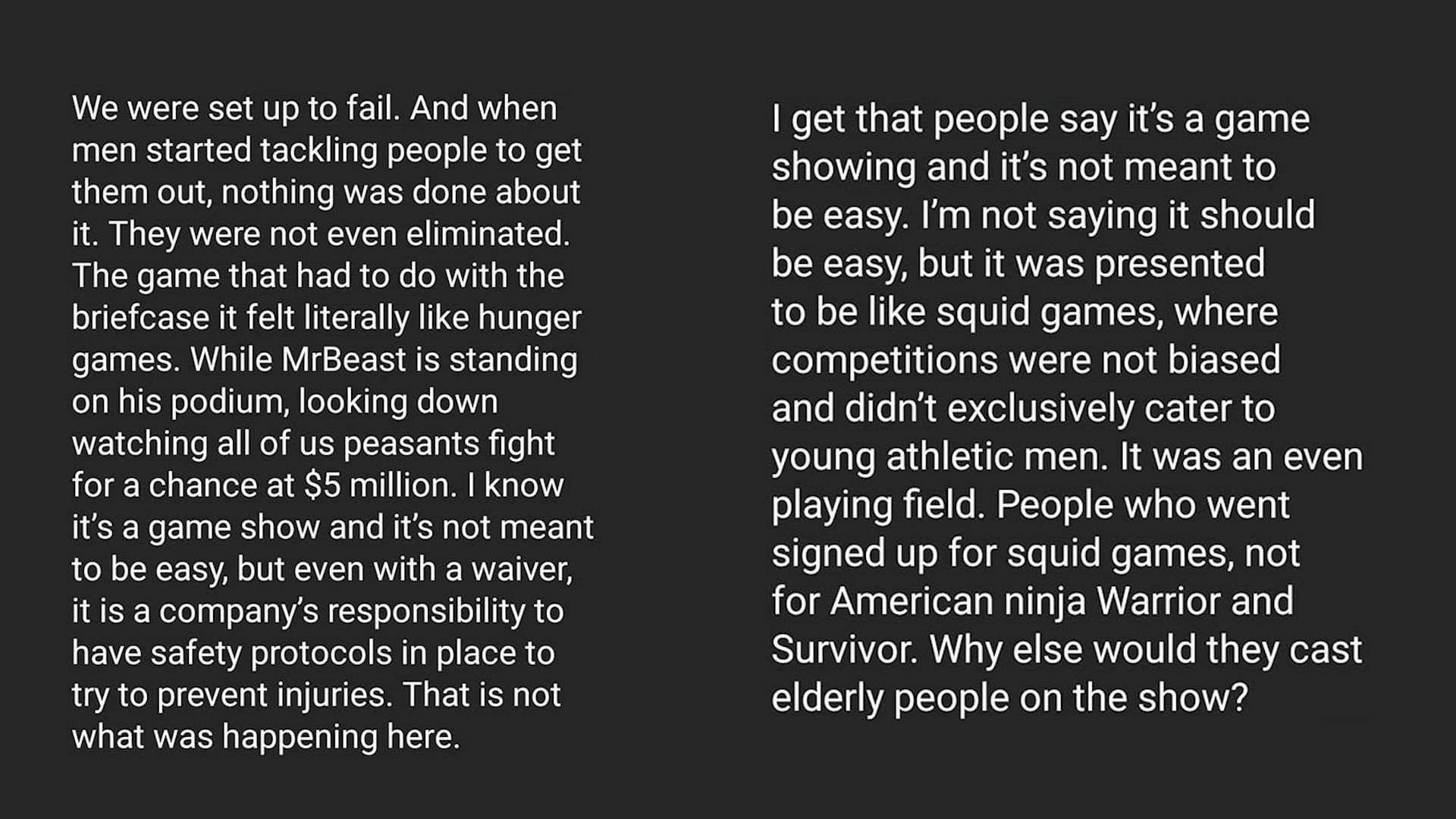 Messages regarding the alleged unfairness in the competition (Image via Rosanna Pansino/YouTube)