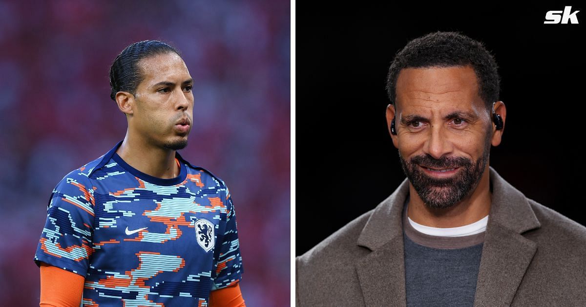 Rio Ferdinand and Virgil Van Dijk (image via Getty)